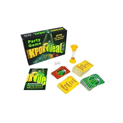 Игра настольная "Кроко deal", с карточками