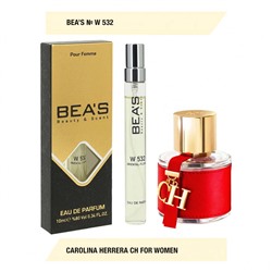 Парфюм Beas Carolina Herrera CH for women W532 10 ml, Парфюм женский Beas W532 создан по мотивам аромата Carolina Herrera CH