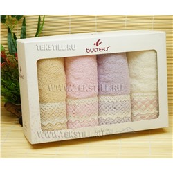 Набор Махровых Полотенец 50x90 см. 4 шт/уп. LACY GUEST TOWELS BULTEKS