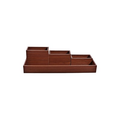 Органайзер 4 секции, 34×12×10 см, для офиса