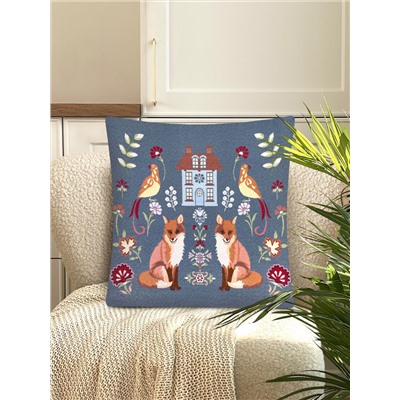 Сказочный лес Лисы Наволочка 45х45 см 2102446