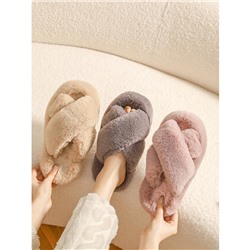 Тапочки «Cross» серые