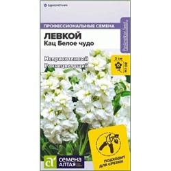 Семена Левкой махровый Кац Белое чудо, арт.: 13678