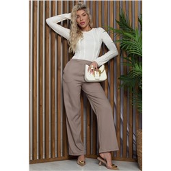 Лонгслив Обаятельная (светло-бежевый) Б13315-46М