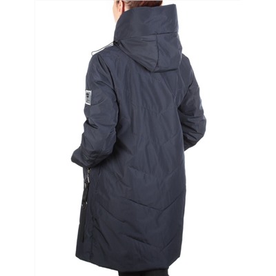 Z619-1 DARK BLUE Куртка демисезонная женская (100 гр. синтепон)