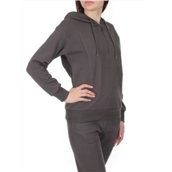 NOH109 DK. GRAY Костюм спортивный женский (хлопок 90%, полиэстер 10%)