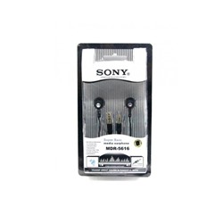 Наушники SONY MDR-E 5616 + 2 штекера  MP4-PC-iPOD (100) оптом