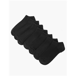 7pk of Cotton Trainer Liner Socks