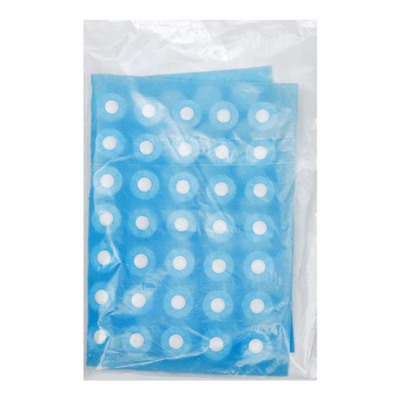 Аппликатор «Кузнецова», 70 колючек, спанбонд, 23×32 см, голубой.