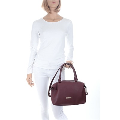 Женская сумка экокожа Richet 2724-08-08 Бордовый microfiber