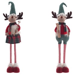 GAEM Игрушка набивная "Олень" (телескоп ноги), L31 W19 H108/50 см, 2в.