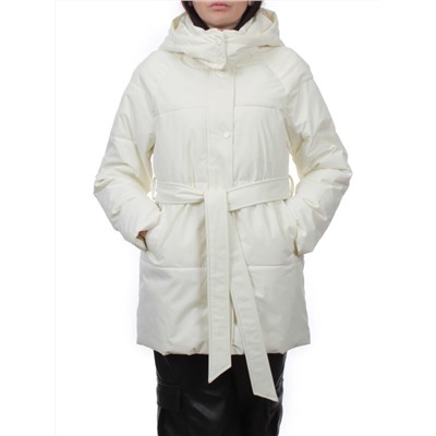 S24-299 MILK Куртка демисезонная женская (100 гр. холлофайбер)