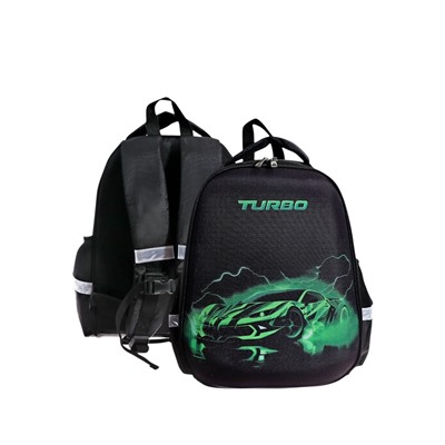 Рюкзак каркасный 37х28х18 см, Attomex Optima 17L Turbo, для мальчика