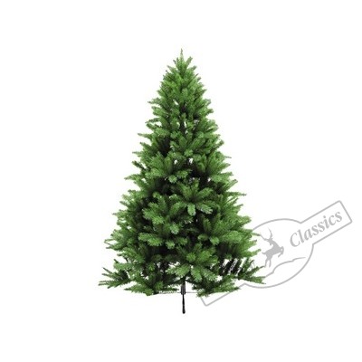 Сосна "Сибирская" зеленая хвоя PE+PVC h= 2,40 м, d=1,58 м