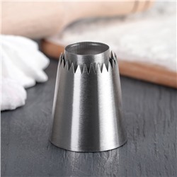 Насадка кондитерская KONFINETTA «Безе», d=4.2 см, выход 2.7 см, нержавеющая сталь