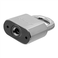 Замок навесной, хромированное покрытие 40 мм Matrix