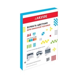 Бумага deVENTE A4 80 г/м2 синий интенсив 100 л/20