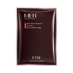 Омолаживающая тканевая маска для мужчин ETAE Mens Vitality Rejuvenate Hydrate Facial Mask, 30 гр