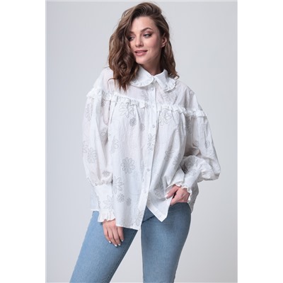 Блуза Anastasia Mak 1022 белый