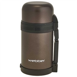 Термос WEBBER ВЕ-18009Т универсальный 1000мл Коричневый (12) оптом
