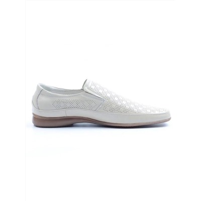 01-1509A LT. BEIGE Полуботинки мужские (натуральная кожа)