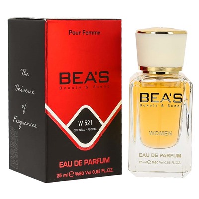 Beas W521 Yves Saint Laurent Manifesto Women edp 25 ml, Парфюм женский Beas W521 создан по мотивам аромата Yves Saint Laurent Manifesto