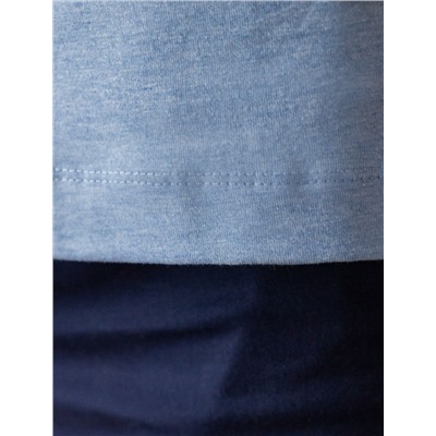 Свободная футболка  с авторским принтом