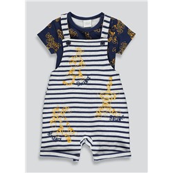 Unisex Disney Tigger Dungaree Set (Newborn-18mths)