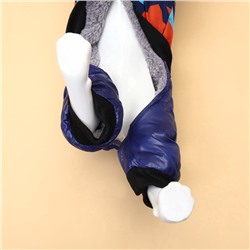 Комбинезон для собак «Камуфляж», на меховом подкладе, размер M (ДС 26, ОШ 32, ОГ 44 см)