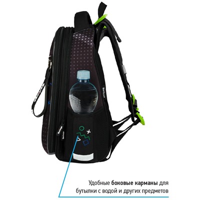 Ранец Berlingo Expert Max "Gaming Zone" 37*28*16см, 2 отделения, анатомическая спинка, дождевик в комплекте
