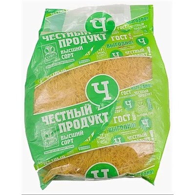 Честный Продукт Макароны ВЕРМИШЕЛЬ гр.В в/с 5кг