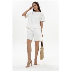 Шорты женские 25-517L3-46 молочный