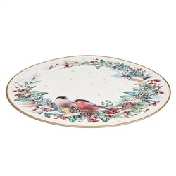 НАБОР ПОДСТАНОВОЧНЫХ САЛФЕТОК "СНЕГИРИ" ИЗ 2 ШТ., ДИАМЕТР=38 СМ