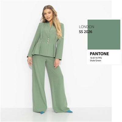 Брючный костюм женственный, Время знаков (2 в 1, дыхание леса)