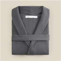 Халат вафельный женский SL HOME: Waffle "Гри Сандре", размер M, 100% хлопок, 320 г/м2