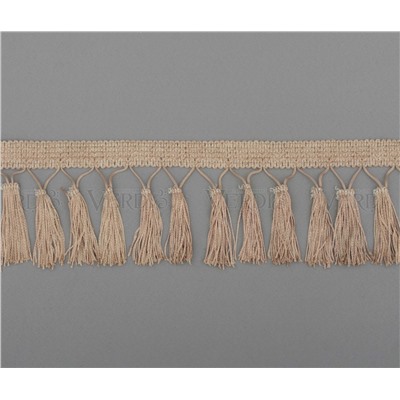 DMT 21057-382 теплый беж. Бахрома (25м)