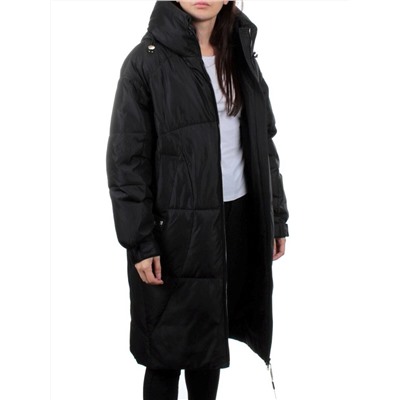 118 BLACK Пальто зимнее женское (холлофайбер 200 гр.)