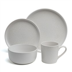 НАБОР ПОСУДЫ ОБЕДЕННЫЙ BRONCO "CHOICE WHITE" НА 4 ПЕР. 16 ПР.