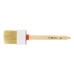 Кисть круглая №18 (60 мм) натуральная щетина, деревянная ручка MTX