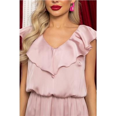 Платье Хелена (пыльная роза) П14689-4М