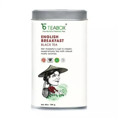Черный чай Английский завтрак (100 г), English Breakfast Black Tea, произв. Teabox