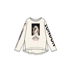 Лонгслив для девочки