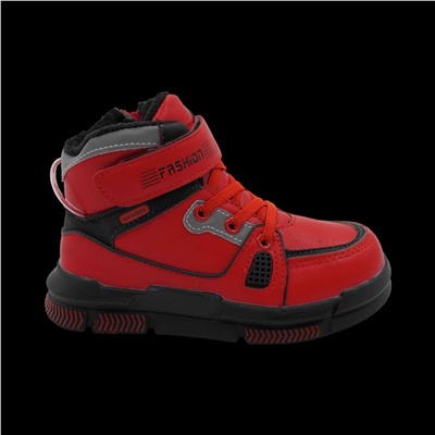 Ботинки демисезонные ЕВ1972 красные