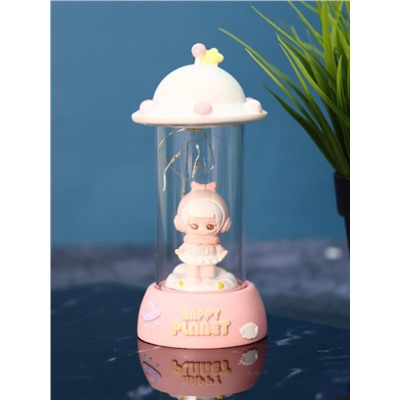 Ночник "Starlight", moon girl, 13 см