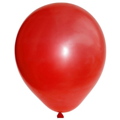 Воздушные шары  5 шт, 10"/25см Светящиеся, красный