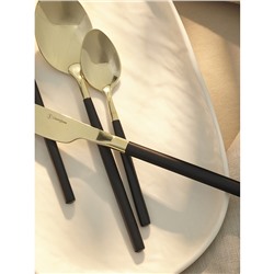 Набор столовых приборов Duality, золотистые, 16 пред.