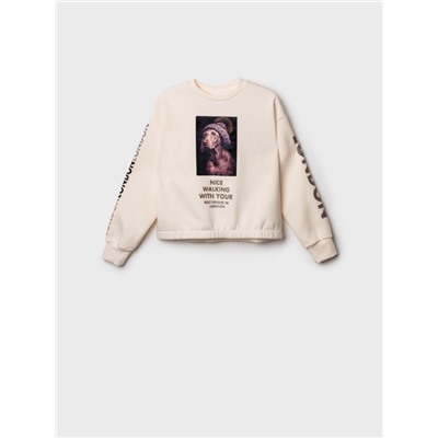 Толстовка трикотажная для девочки