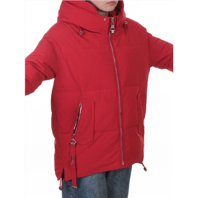 2387 RED Куртка зимняя женская (150 гр. холлофайбер)