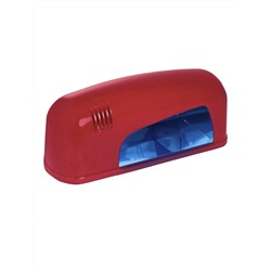 Planet Nails Лампа для маникюра Classic UV 10130, 9 Вт, красный