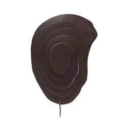 Светильник настенный Fluid, 32х44 см, молотый кофе